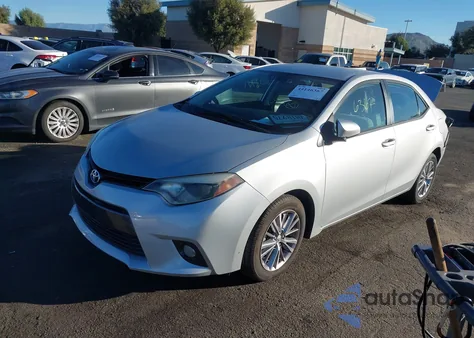 2015 Toyota Corolla Le Plus from USA, damaged, VIN 5YFBURHE0FP195257